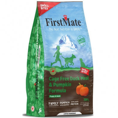 FirstMate GF Duck Meal & Pumpkin Small Bites